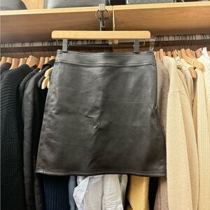 Helmut Lang | Leather Skirt